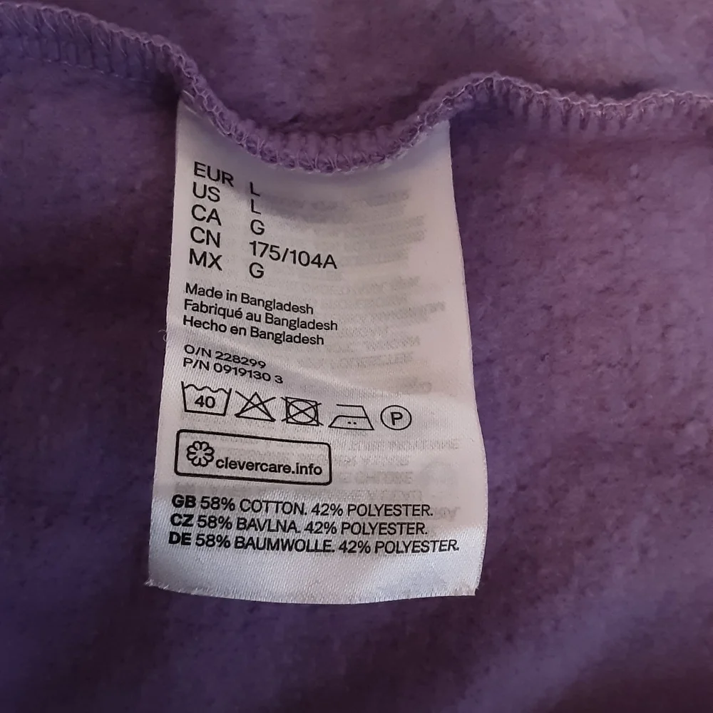 Purple Long Sleeve Dress - Picture 4 of 4